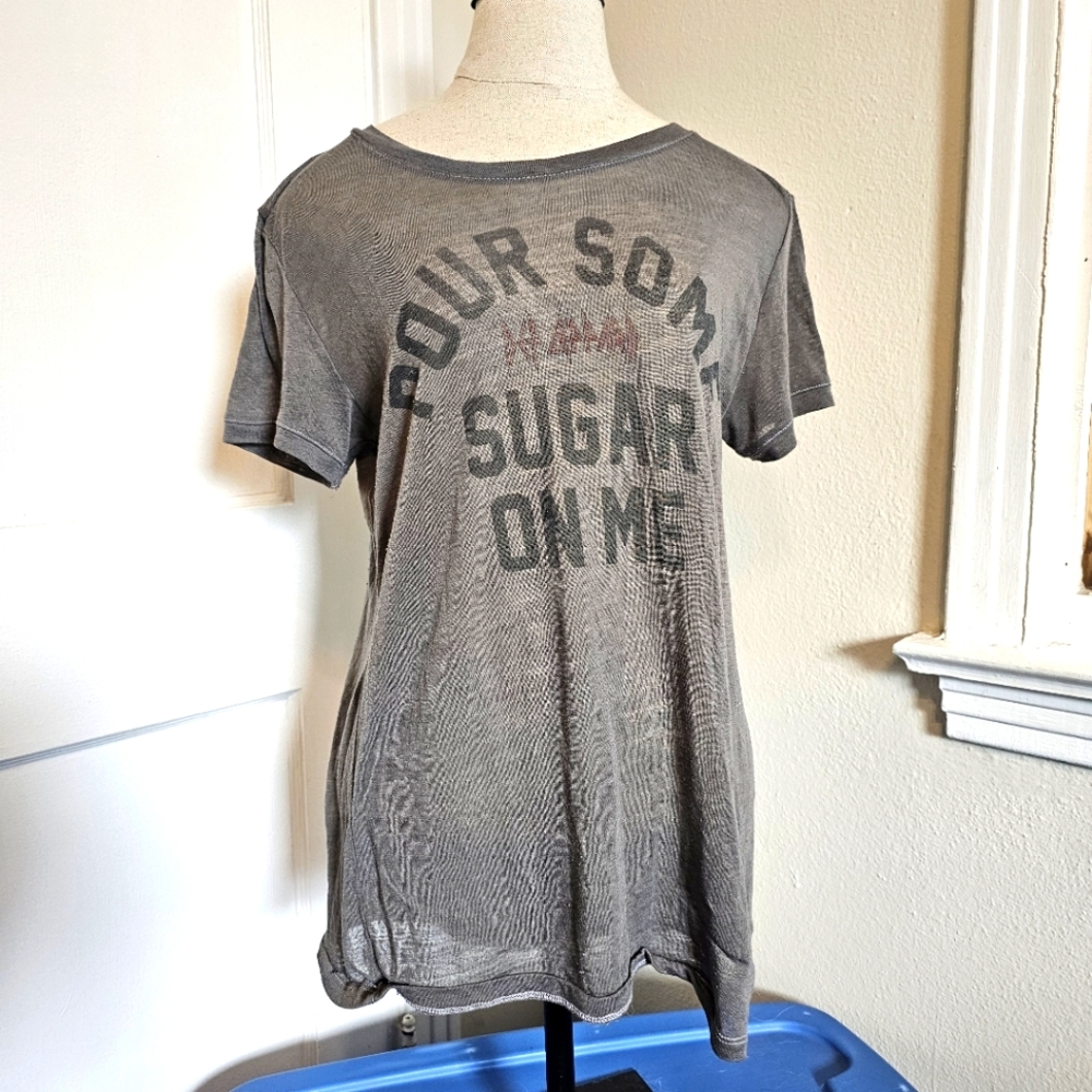 Lucky Brand Def Leopard Band Tee